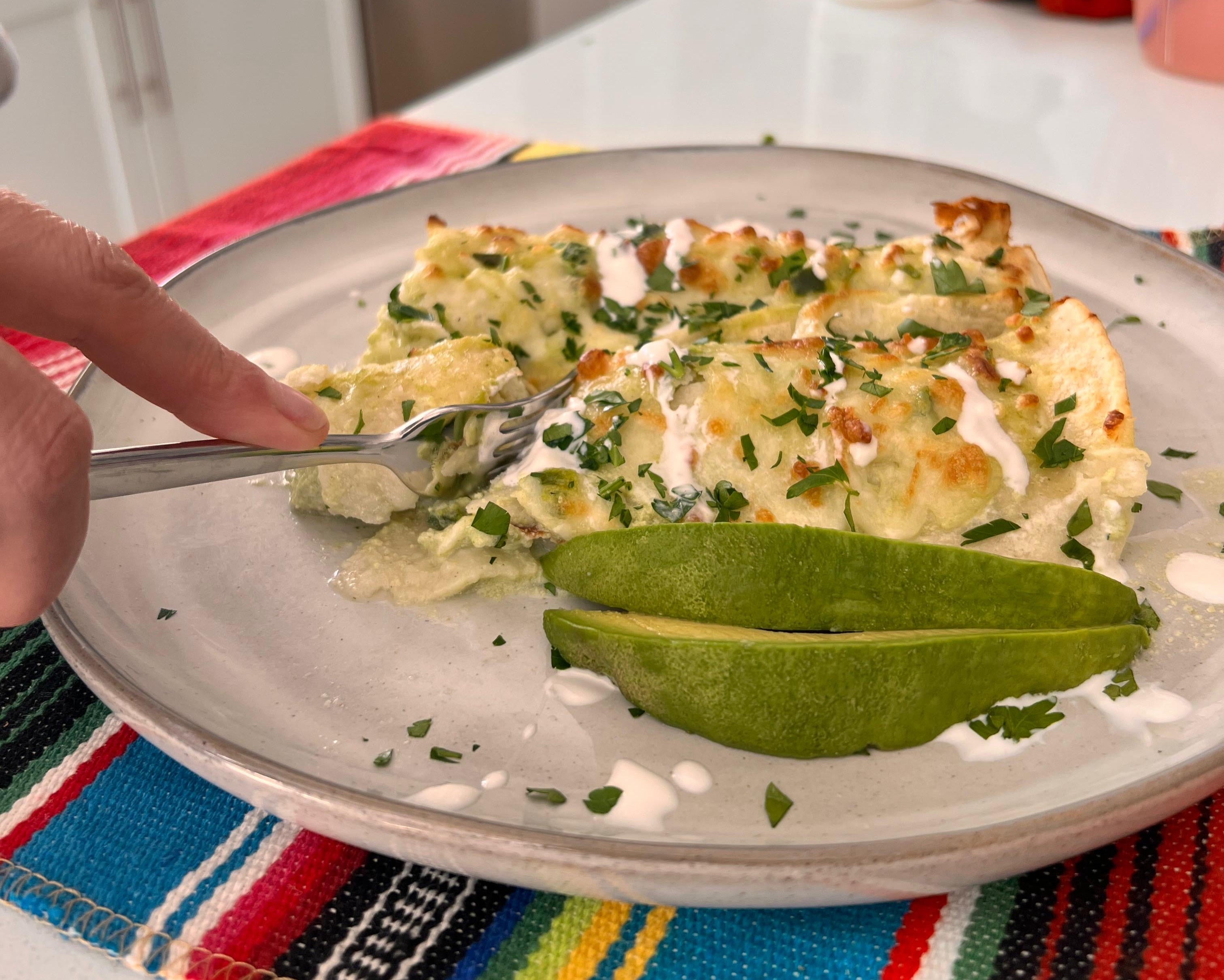 2 Chicken Enchiladas