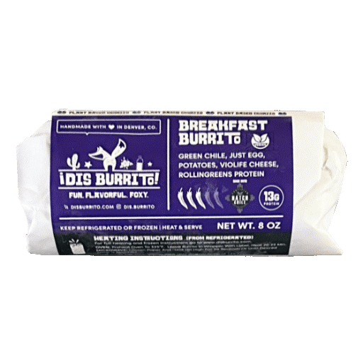 Plant Based Breakfast Burrito (4 pack)