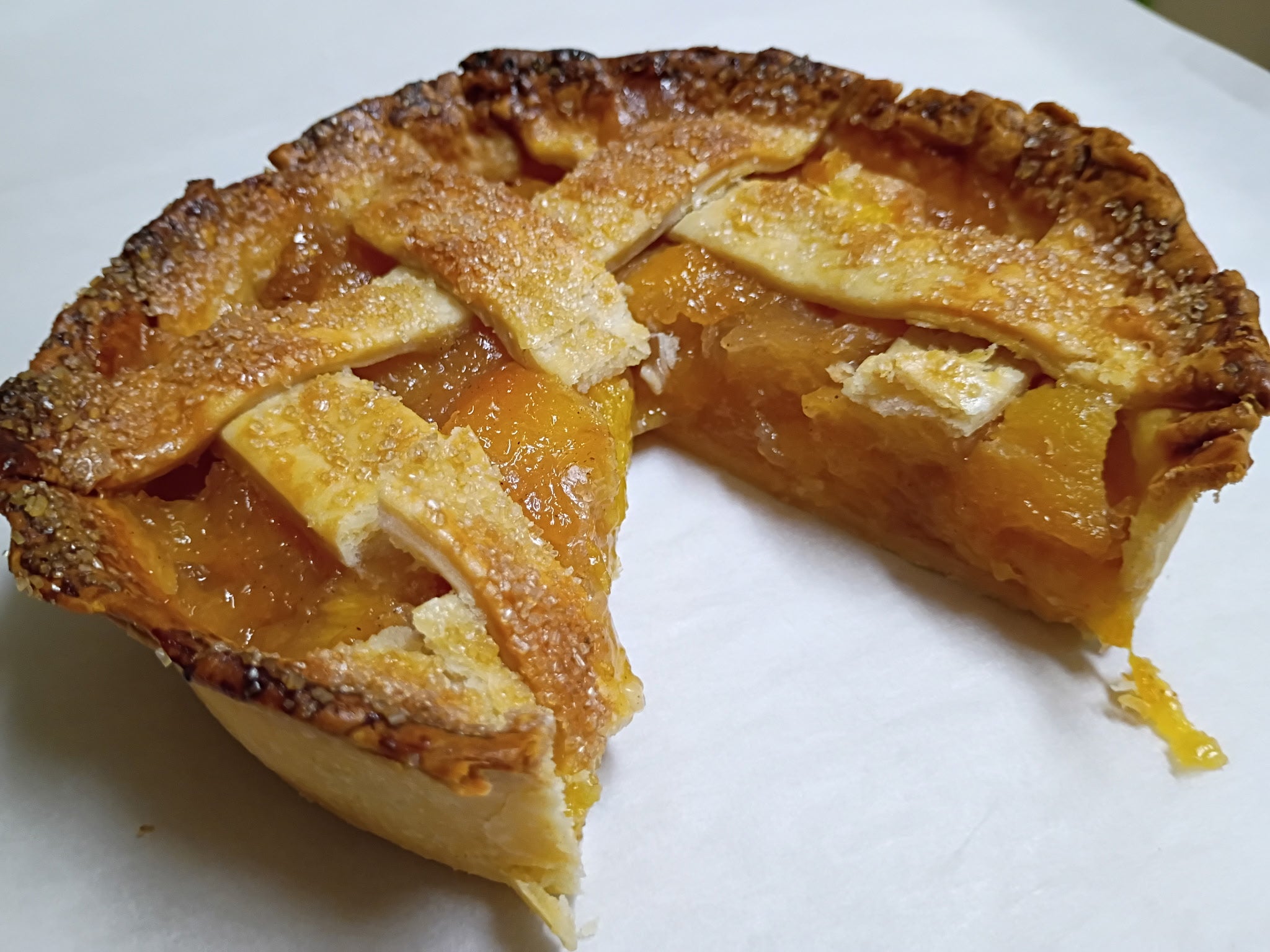 7" Palisade Peaches Pie