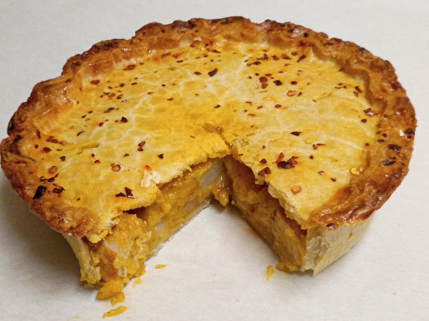 7” Pork Green Chili Pot Pie