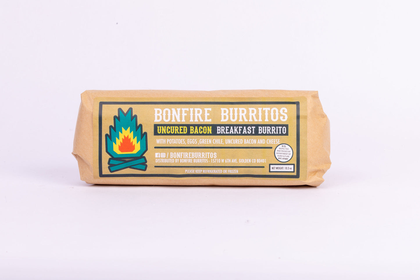 Bonfire Burrito Bacon (4 pack)
