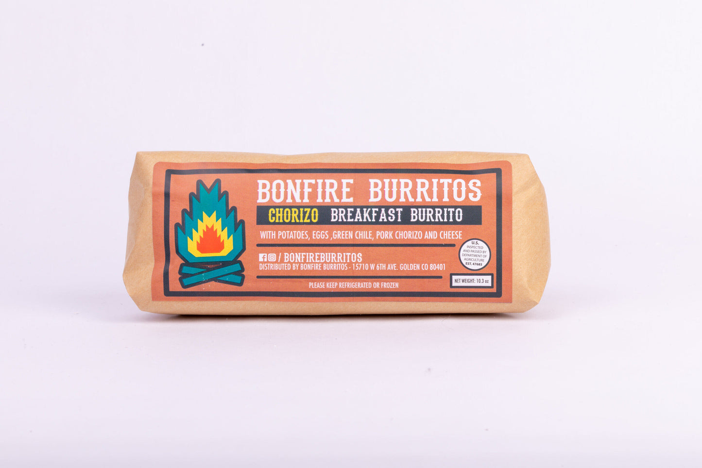 Bonfire Burrito Chorizo (4 pack)