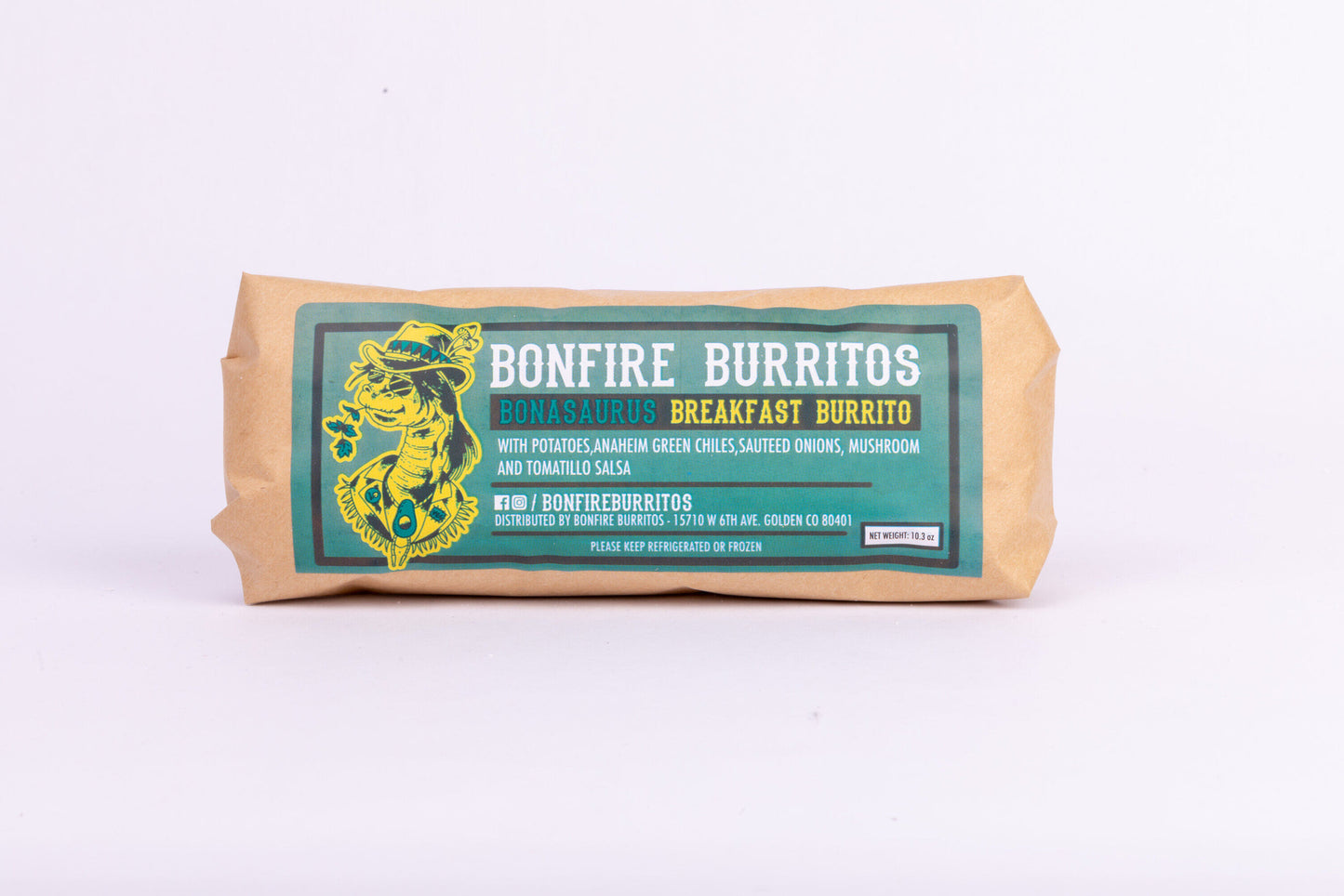 Bonfire Burrito Bonasaurus Vegan (4 pack)