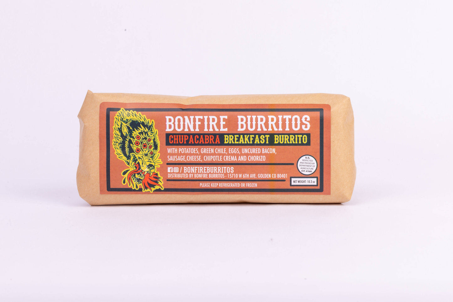 Bonfire Burrito Chupacabra (4 pack)