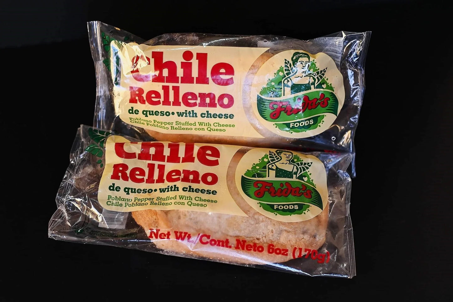 Wholesale Poblano Chiles Rellenos (Frida's) (30 pieces p/case)