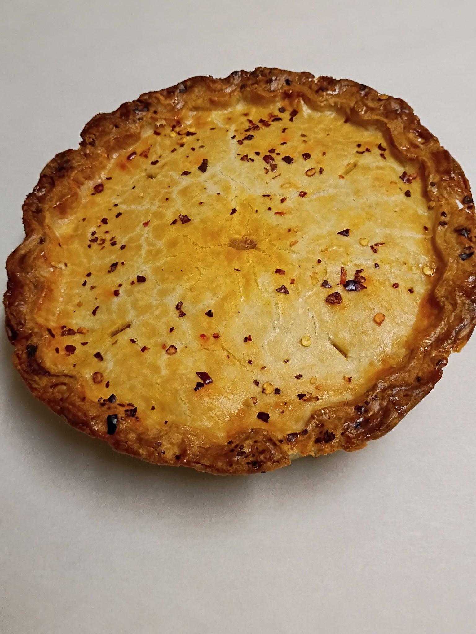 7” Pork Green Chili Pot Pie
